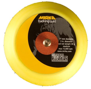 MIRKA backing pad 77mm 1/4