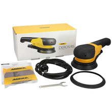 MIRKA DEROS RS 600 150mm electric rotary sander, central vacuum
