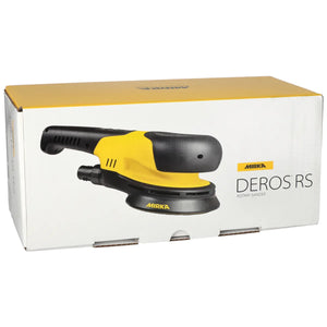 MIRKA DEROS RS 600 150mm electric rotary sander, central vacuum