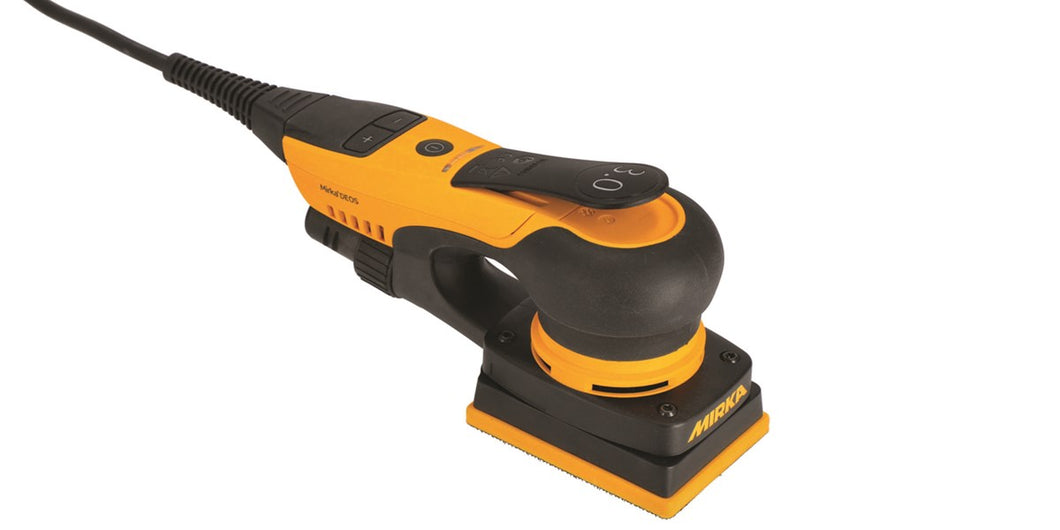 MIRKA DEOS 343CV 75x100mm electric sander, central vacuum, 3.0mm orbit