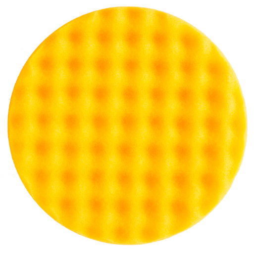 MIRKA 150x25mm yellow waffle polishing foam pad