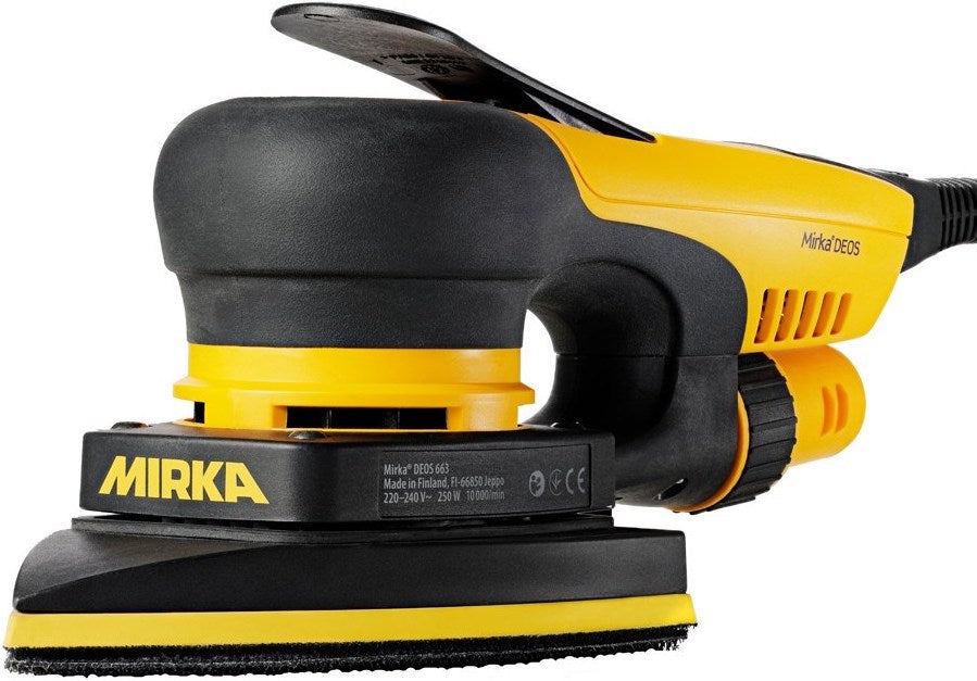 Mirka DEOS 663CV 100x152x152mm electric sander, central vacuum, 3.0mm orbit