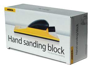 MIRKA 115x230mm YELLOW hand sanding block